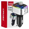 Transmisor FM 1×USB-C microSD 12V 24V AMIO-04652
