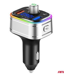 Transmisor FM 1×USB-C microSD 12V 24V AMIO-04652 14 Transmisor FM 1×USB-C microSD 12V 24V AMIO-04652