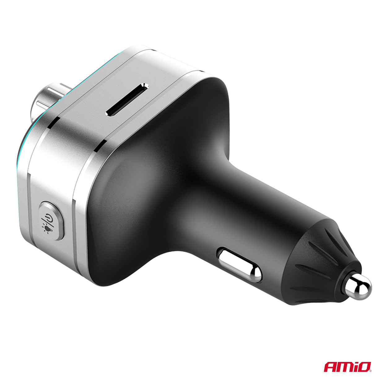 Transmisor FM 1×USB-C microSD 12V 24V AMIO-04652 8 Transmisor FM 1×USB-C microSD 12V 24V AMIO-04652