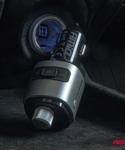 Transmisor FM 2×USB-A microSD 12V 24V AMIO-04654 17 Transmisor FM 2×USB-A microSD 12V 24V AMIO-04654