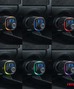 Transmisor FM 2×USB-A microSD 12V 24V AMIO-04654 18 Transmisor FM 2×USB-A microSD 12V 24V AMIO-04654