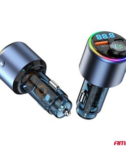 Transmisor FM 1×USB-A 1×USB-C 12V 24V AMIO-04655 19 Transmisor FM 1×USB-A 1×USB-C 12V 24V AMIO-04655