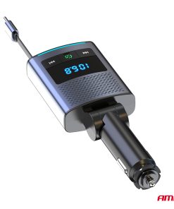Transmisor FM 1×USB-A 1×USB-C 12V 24V AMIO-04656 18 Transmisor FM 1×USB-A 1×USB-C 12V 24V AMIO-04656