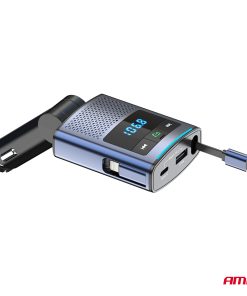 Transmisor FM 1×USB-A 1×USB-C 12V 24V AMIO-04656 20 Transmisor FM 1×USB-A 1×USB-C 12V 24V AMIO-04656
