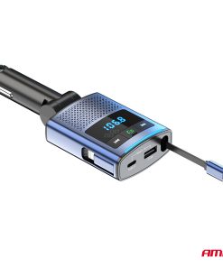 Transmisor FM 1×USB-A 1×USB-C 12V 24V AMIO-04656 21 Transmisor FM 1×USB-A 1×USB-C 12V 24V AMIO-04656
