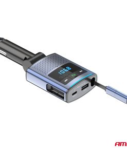 Transmisor FM 1×USB-A 1×USB-C 12V 24V AMIO-04656 23 Transmisor FM 1×USB-A 1×USB-C 12V 24V AMIO-04656