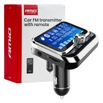 Transmisor FM 2×USB-A 12V 24VAMIO-04657
