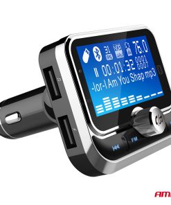 Transmisor FM 2×USB-A 12V 24VAMIO-04657