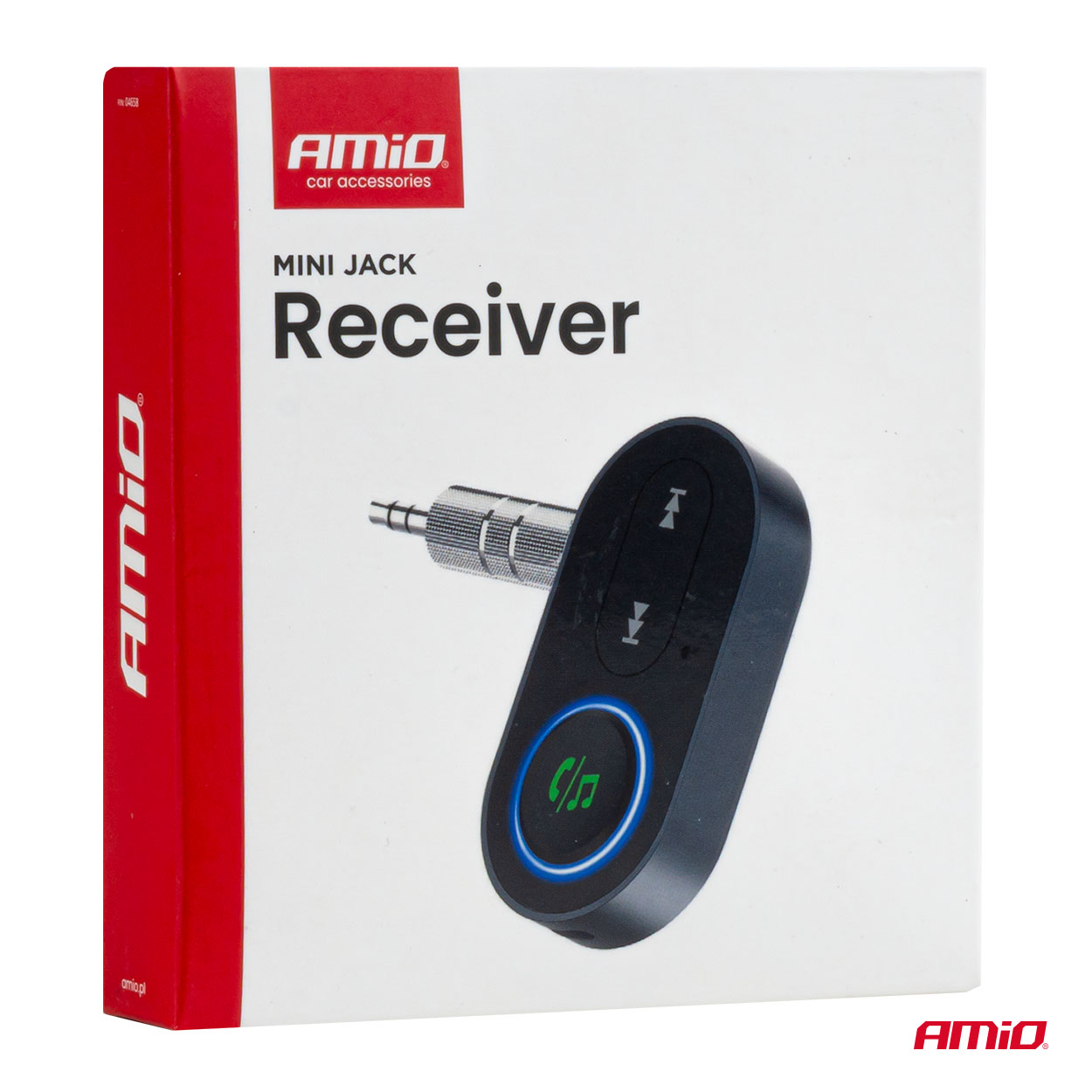 Receptor BT con miniconector AMIO-04658 9 Receptor BT con miniconector AMIO-04658