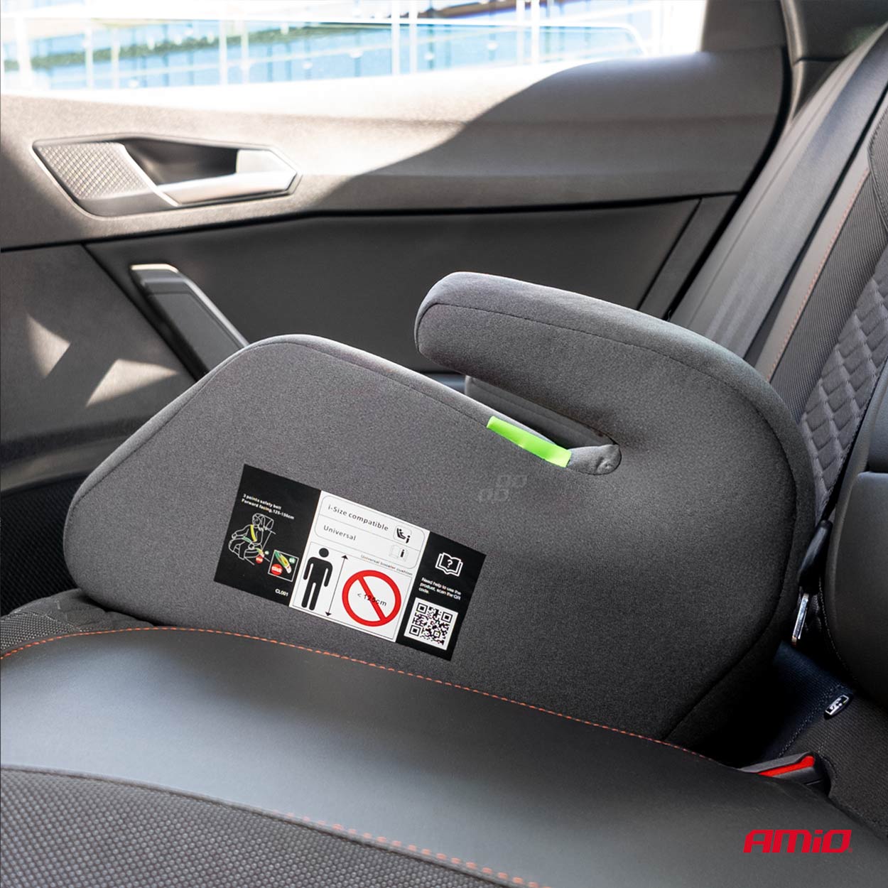 Alzador para asiento de coche ECE R129 I-Size 125-150cm AMIO-04661 3 Alzador para asiento de coche ECE R129 I-Size 125-150cm AMIO-04661