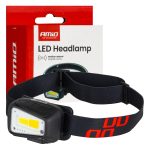 Linterna de cabeza LED COB 1800mAh (BATT) AMIO-04666