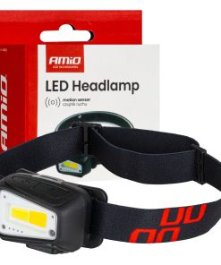 Linterna de cabeza LED COB 1800mAh (BATT) AMIO-04666