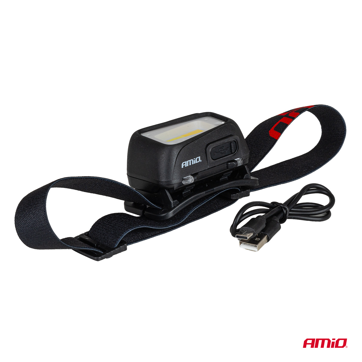 Linterna de cabeza LED COB 1800mAh (BATT) AMIO-04666 8 Linterna de cabeza LED COB 1800mAh (BATT) AMIO-04666