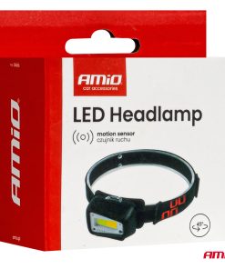 Linterna de cabeza LED COB 1800mAh (BATT) AMIO-04666 23 Linterna de cabeza LED COB 1800mAh (BATT) AMIO-04666