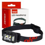 Linterna de cabeza LED 2xXPG+10SMD 1800mAh SUPER BRIGHT (BATT) AMIO-04668