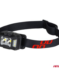 Linterna de cabeza LED 2xXPG+10SMD 1800mAh SUPER BRIGHT (BATT) AMIO-04668