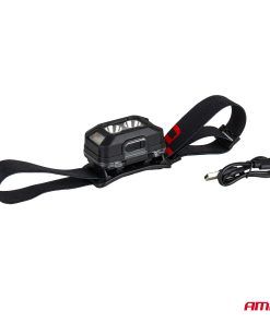 Linterna de cabeza LED 2xXPG+10SMD 1800mAh SUPER BRIGHT (BATT) AMIO-04668