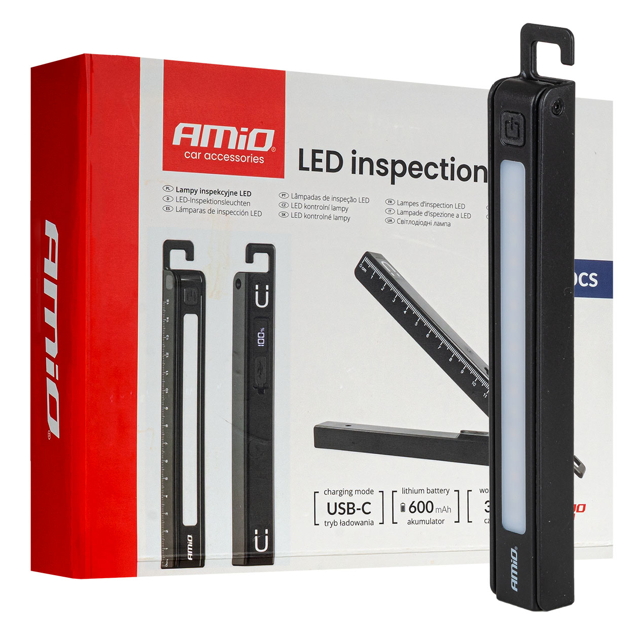 Lámparas de inspección LED 10 unidades.AMIO-04670 1 Lámparas de inspección LED 10 unidades.AMIO-04670
