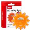 Luz de emergencia LED 12SMD+3SMD 650mAh (BATT) rojo AMIO-04673