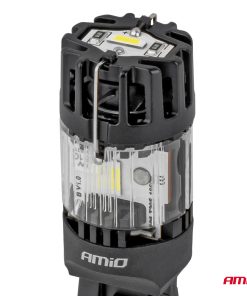Bombilla LED LumiTec T20D 7443 W21/5W 12V FULL CANBUS blanco 1 pc AMIO-04687
