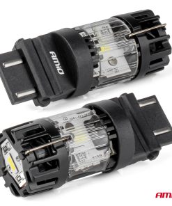 Bombilla LED LumiTec 3157 P27/7W 12V FULL CANBUS blanco 1 pc AMIO-04691