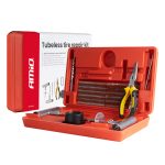 Kit de reparación de neumáticos sin cámara Tubeless tire repair kit 38 piezas AMIO-04693