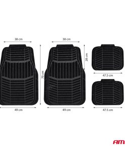 Alfombrillas textiles para coche TCM-01 AMIO-04695