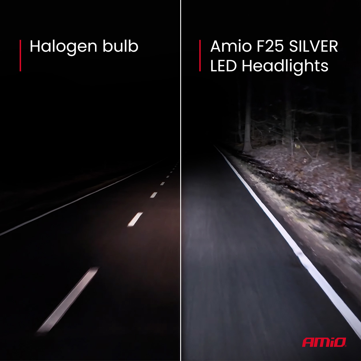 Kit LED Serie F25 SILVER FULL CANBUS HB3 9005 52W 12V 24V AMIO-04706 3 Kit LED Serie F25 SILVER FULL CANBUS HB3 9005 52W 12V 24V AMIO-04706