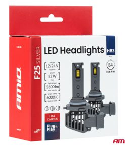 Kit LED Serie F25 SILVER FULL CANBUS HB3 9005 52W 12V 24V AMIO-04706 13 Kit LED Serie F25 SILVER FULL CANBUS HB3 9005 52W 12V 24V AMIO-04706
