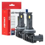 Kit LED Serie F25 SILVER FULL CANBUS HB4 9006 52W 12V 24V AMIO-04707