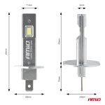 Kit LED Serie H25 CANBUS H1 12V 20W AMIO-04709