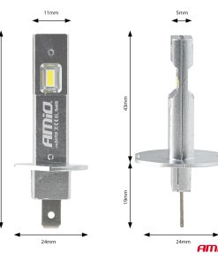 Kit LED Serie H25 CANBUS H1 12V 20W AMIO-04709