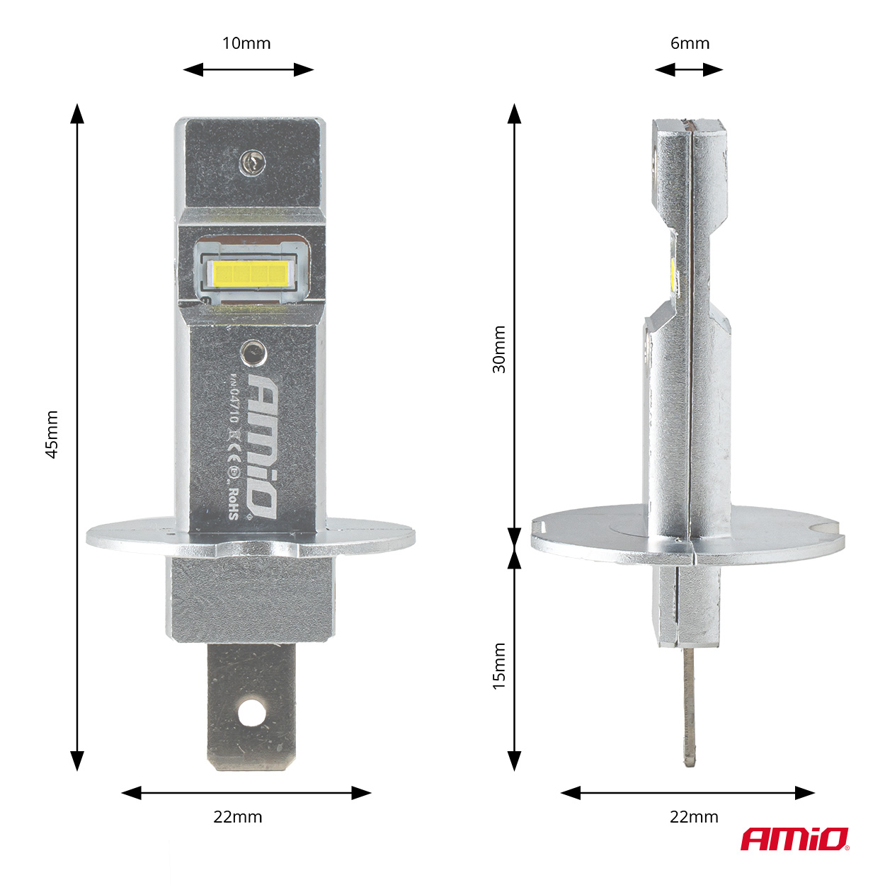 Kit LED Serie H25 CANBUS H3 12V 20W AMIO-04710 9 Kit LED Serie H25 CANBUS H3 12V 20W AMIO-04710