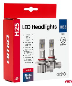 Kit LED Serie H25 CANBUS HB3 9005 12V 31W AMIO-04714