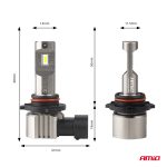 Kit LED Serie H25 CANBUS HB4 9006 12V 31W AMIO-04715