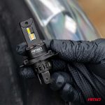 Kit LED Serie F25 PRO BLACK FULL CANBUS H4 H19 70W 12V 24V AMIO-04719