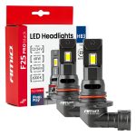 Kit LED Serie F25 PRO BLACK FULL CANBUS HB3 68W 12V 24V AMIO-04722