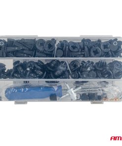 Juego de clips para carrocería 83+18 piezas con herramientas AMIO-04740 10 Juego de clips para carrocería 83+18 piezas con herramientas AMIO-04740