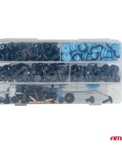 Juego de clips para carrocería 148 piezas con herramientas AMIO-04741