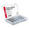 Juego de grapas para soldadura de plástico 3000 piezas AMIO-04743