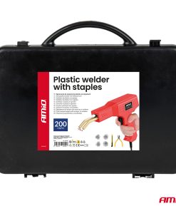 Soldador de plástico con grapas 200 piezas AMIO-04745