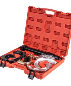 Apretador y extractores de muelles en forma de horquilla incluidos en el juego AMIO-04764