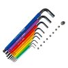 Imbus hex keys with bit set 18 pcs CRV AMIO-04787