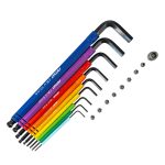 Imbus hex keys with bit set 18 pcs CRV AMIO-04787