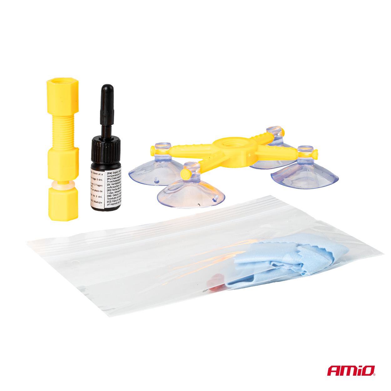 Kit de reparación de parabrisas AMIO-04792 5 Kit de reparación de parabrisas AMIO-04792