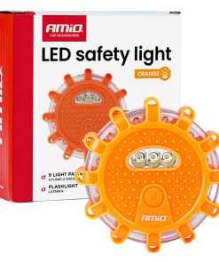 Luz de emergencia LED 3xAAA IP65 12SMD + 3SMD AMIO-04828