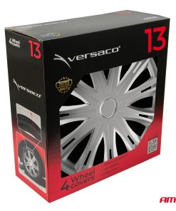 Tapacubos coche 4pcs set Spark plata 13