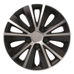 Tapacubos Rapide 14" SILVER&BLACK