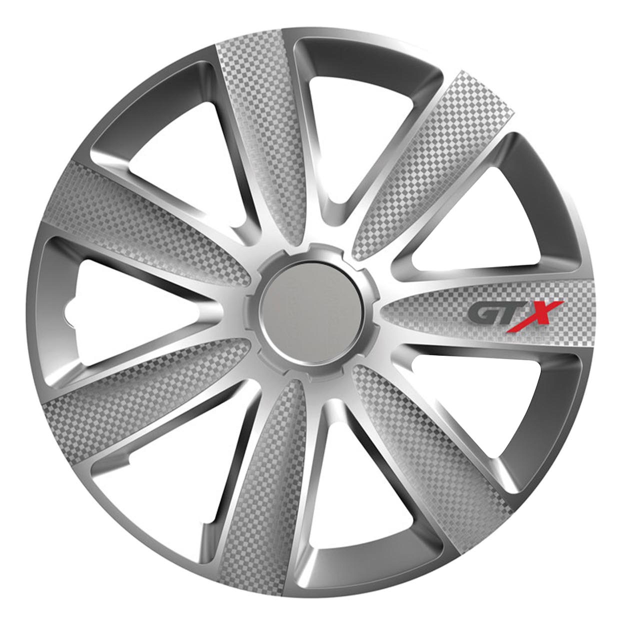 Tapacubos GTX carbon "silver" 17" 1 Tapacubos GTX carbon "silver" 16"