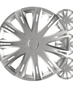 Tapacubos coche 4pcs set Spark plata 14" COLOR BOX